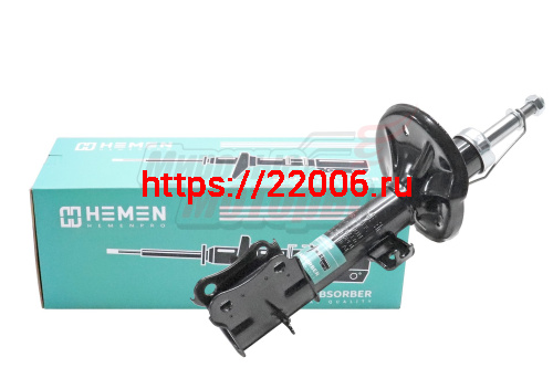 Амортизатор передний левый HEMEN Chevrolet Aveo 02-, Kalos 03- (HSAL035)