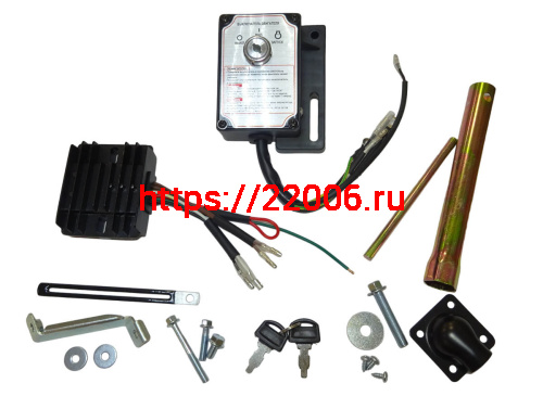 Двигатель LIFAN 10 л.с. KP270E-R (вых. вал d20 мм) АВТ.СЦЕПЛЕНИЕ, ЭЛ.СТАРТЕР, с катушкой 12В 7А 84Вт фото 2