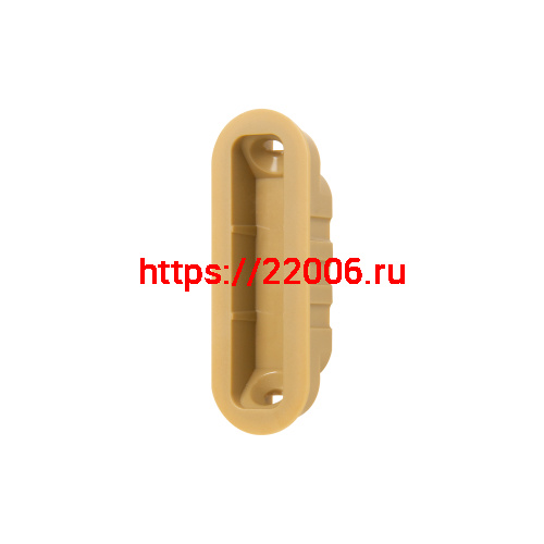 Ответная планка Punto (Пунто) для магнитной защелки ML96WC, без крепежа, бежевая Ответная планка Punto (Пунто) для магнитной защелки ML96WC, без крепежа, бежевая