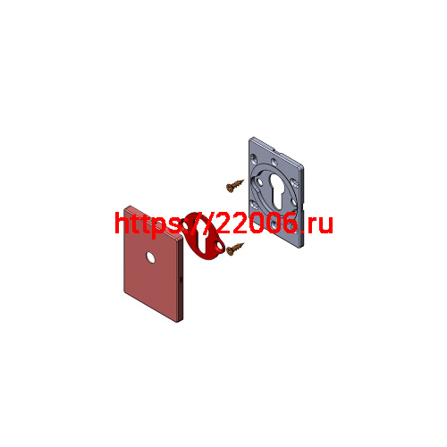 Накладка Fuaro (Фуаро) на шток цилиндра ESC.O.RL/K.486 (ESC 486-O RL) SSG сатинированное золото (1шт.) фото 2 Накладка Fuaro (Фуаро) на шток цилиндра ESC.O.RL/K.486 (ESC 486-O RL) SSG сатинированное золото (1шт.) фото 2