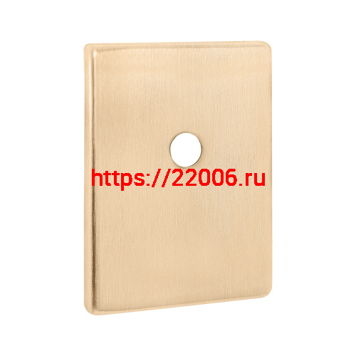Накладка Fuaro (Фуаро) на шток цилиндра ESC.O.RL/K.486 (ESC 486-O RL) SSG сатинированное золото (1шт.) Накладка Fuaro (Фуаро) на шток цилиндра ESC.O.RL/K.486 (ESC 486-O RL) SSG сатинированное золото (1шт.)