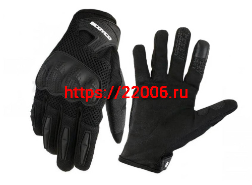 Перчатки SCOYCO (оригинал) МС-58-2 черные, р-р XL