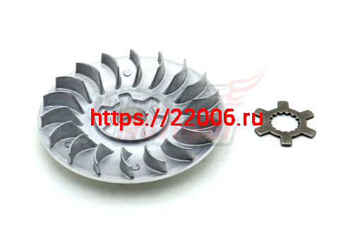 Шкив вариатора наружный (неподвижная щека) Yamaha JOG90 Шкив вариатора наружный (неподвижная щека) Yamaha JOG90