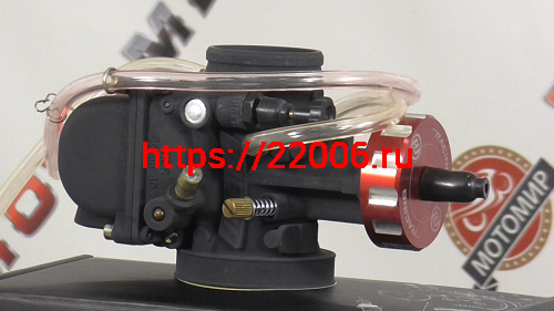 Карбюратор NIBBI Racing PWK40 (YJ), реком.двиг. 500-800 см3 (вход/выход 40 и 63 мм) фото 3 Карбюратор NIBBI Racing PWK40 (YJ), реком.двиг. 500-800 см3 (вход/выход 40 и 63 мм) фото 3