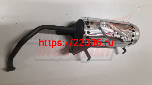 Глушитель 4х так. GY6-125 Глушитель 4х так. GY6-125