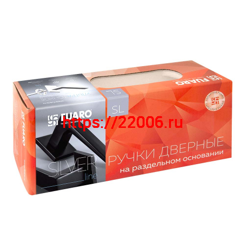 Ручка Fuaro (Фуаро) раздельная K.SL52.FLY (FLY SL) GR-23 графит фото 3