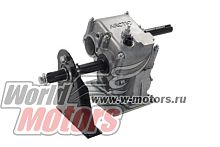 Коробка реверса мотобуксировщика со звездой (CG/CB), с доп. опорой