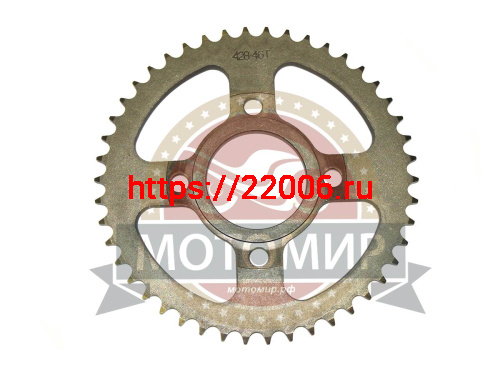 Венец (Z46) 428 (d58mm - 4 x 63mm) CG/CB HUNTER на колесо, Старого обр. Венец (Z46) 428 (d58mm - 4 x 63mm) CG/CB HUNTER на колесо, Старого обр.