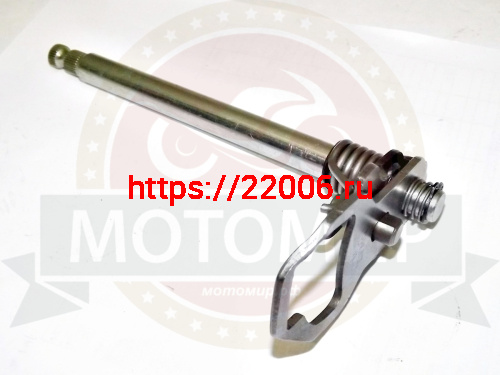 Вал переключения передач CG/CB125-250 в сборе (поз.№№ 1,2,3,4) с рожками фото 2 Вал переключения передач CG/CB125-250 в сборе (поз.№№ 1,2,3,4) с рожками фото 2