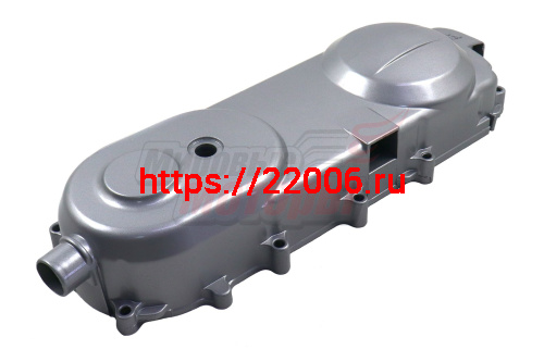 Крышка картера левая (вариатора) (139QMB) голая R12" серебристая Крышка картера левая (вариатора) (139QMB) голая R12" серебристая