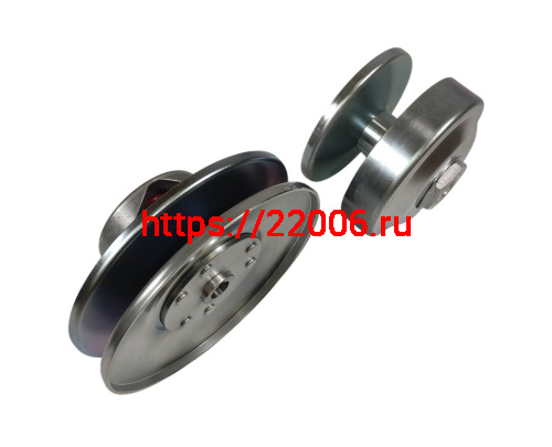 Вариатор TAV2 40, на вал 19, в комплекте 2 шкива, КЛИНОВОЙ (вариатор-19.05мм, ведомый диск -19.05мм) фото 2