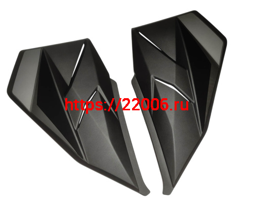 Облицовка боковая большая, левая + правая MIRAGE 250 (ТЭККЕН) (200073221-0015 + 200063197-0015)