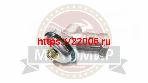 Редуктор нижний в сборе мотокосы BC/GBC-052 (28мм) (квадрат 5 мм) фото 3