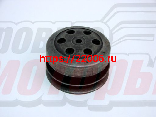 Вариатор задний скутер 4х такт. 50QT-4,-10,-18 дв.139QMB (компл.) (муфта сцепления в сборе) Вариатор задний скутер 4х такт. 50QT-4,-10,-18 дв.139QMB (компл.) (муфта сцепления в сборе)