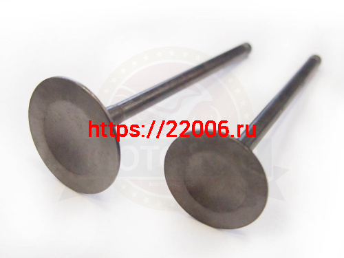 Клапан впускной/выпускной СВ200-250 (D31,5/H91мм D27/H90мм) (компл) Клапан впускной/выпускной СВ200-250 (D31,5/H91мм D27/H90мм) (компл)