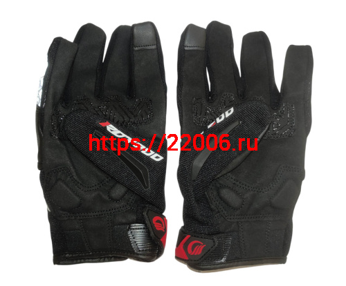 Перчатки PRO-BIKER MCS-57 (чёрно-красные), р-р XXL фото 2 Перчатки PRO-BIKER MCS-57 (чёрно-красные), р-р XXL фото 2