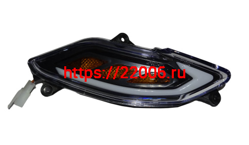 Боковой фонарь левый скутер SPARK (057/058) передний