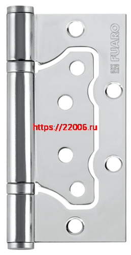 Петля Fuaro (Фуаро) универсальная без врезки IN4500W CP (500-2BB 100x2,5) хром Петля Fuaro (Фуаро) универсальная без врезки IN4500W CP (500-2BB 100x2,5) хром