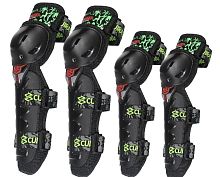 Наколенники и налокотники комплект K05E05 Cuirassier черно-желтые