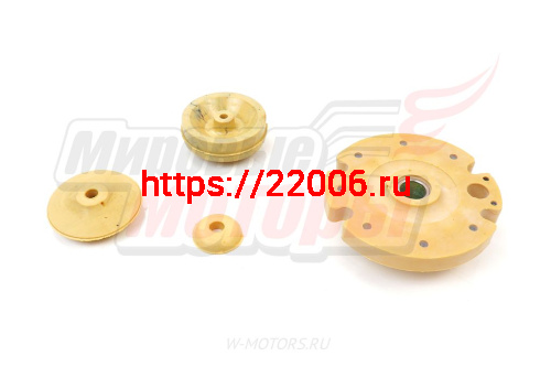 Ремкомплект насоса Водолей, Ручеек, Малыш (клапана 3 шт.+аморт.) 010253(А3) фото 2