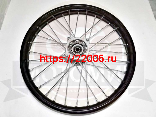 Обод 17" передний спицы, диск. тормоз 1,4-17 BSE PH10-125 это не бсе !!! ось D12 мм (НАБОР) фото 2 Обод 17" передний спицы, диск. тормоз 1,4-17 BSE PH10-125 это не бсе !!! ось D12 мм (НАБОР) фото 2