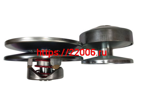 Вариатор TAV2 40, на вал 19, в комплекте 2 шкива, КЛИНОВОЙ (вариатор-19.05мм, ведомый диск -19.05мм)