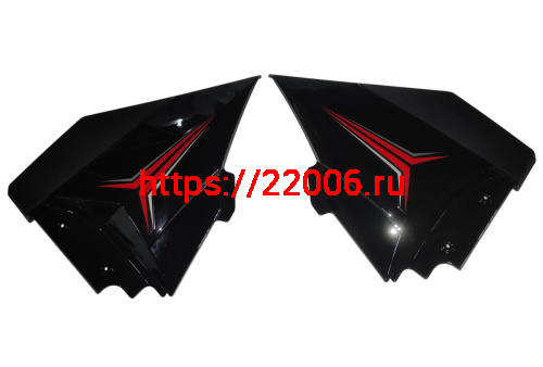 Облицовка двигателя DESTRA 250 задняя (компл 2 шт) (T20K010401F00100+Т20K010402F00100) Облицовка двигателя DESTRA 250 задняя (компл 2 шт) (T20K010401F00100+Т20K010402F00100)