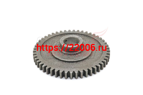 Шестерня редукционная распределит.промеж.вала КПП МБ-8Д, МБ-10Д (49 зубов, под гладкий вал) Шестерня редукционная распределит.промеж.вала КПП МБ-8Д, МБ-10Д (49 зубов, под гладкий вал)