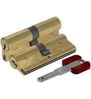 Цилиндровый Cisa (Чиза) механизм RS3 OL3S1-18.66 (80 мм/35+10+35), ЛАТУНЬ