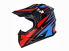 Мотошлем VIRTUE MD-911 Детский Кросс черно-красно-синий (S)
