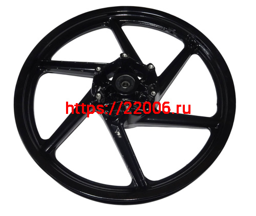 Обод 17" передний литой,  диск. тормоз 1,6-17  Баджадж Боксер 150 DJ151077 (аналог)