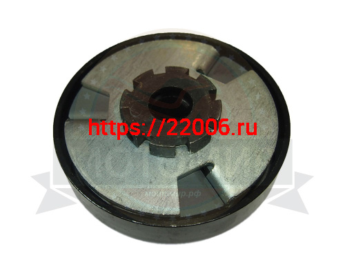 Сцепление  автоматическое,  на вал 19 мм, шкив  В, 2 ручейковый фото 2