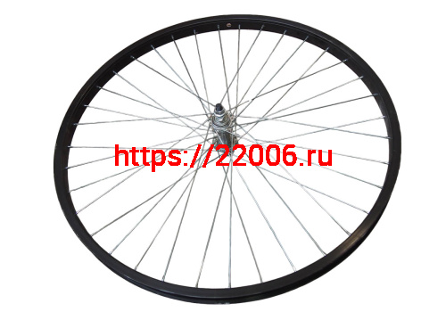 Обод Вело 26" передний, втулка (алюмин.) Обод Вело 26" передний, втулка (алюмин.)