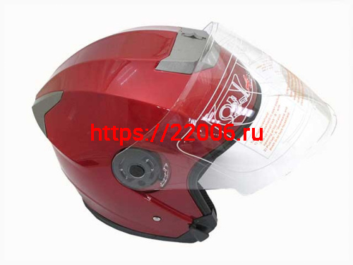 Мотошлем 710 Aoshi открытый (красный) 3XL