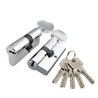 Цилиндровый Punto (Пунто) механизм Z3002Knob110(45+10+55) с вертушкой CP хром