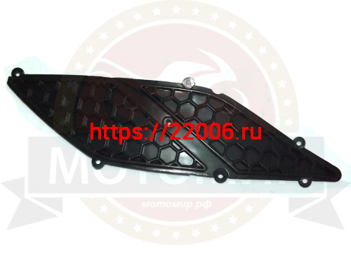 Решетка декоративной облицовки передняя правая YH50QT-28Е Кинетик Решетка декоративной облицовки передняя правая YH50QT-28Е Кинетик