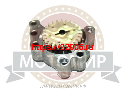 Насос масляный КАYO YX140/160, 1P60FMJ в сборе с шестерней толстый (E13-1) (НАБОР) фото 2 Насос масляный КАYO YX140/160, 1P60FMJ в сборе с шестерней толстый (E13-1) (НАБОР) фото 2