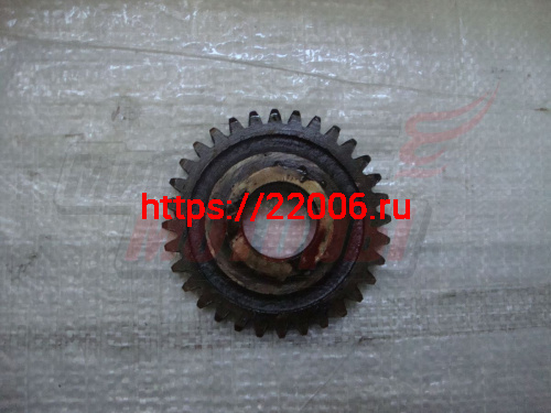 Шестерня Урал 2-ой скорости(32з) вторичного вала (6204211) (реставр.) Шестерня Урал 2-ой скорости(32з) вторичного вала (6204211) (реставр.)