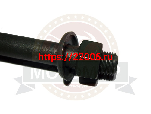 Ось вилки маятника (М14*275мм) гайки с 2х сторон, ADVENTURE (72040532+70030190) фото 2