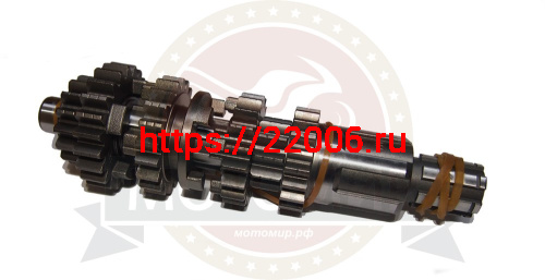Вал первичный CB250 см3 Zongshen ZS 172FMM в сборе (100066761) Вал первичный CB250 см3 Zongshen ZS 172FMM в сборе (100066761)