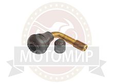 Вентиль безкамерной покрышки скутер (ЛК) Г-образ. SV-30, R16" (Соска, зол-к, нипель) (ПР) (ШТ.)