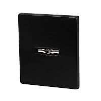 Накладка Armadillo (Армадилло) на сувальдный замок ESC.S-auto.USS/K (PS Protector/USS) BL черный