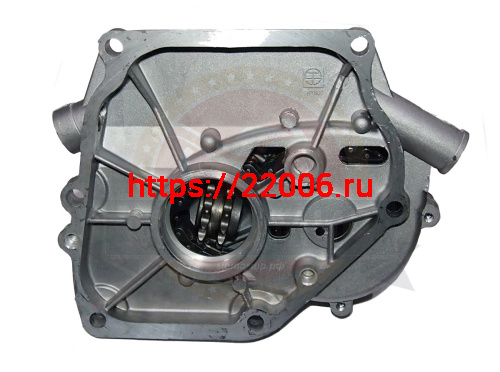 Редуктор внутренний для 168F, 168F-2, БЕЗ сцепления 1:2 (ВАЛ 20ММ), с коленвалом и мал. звездой фото 2