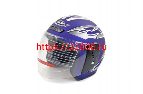 Шлем CONCORD XZH03 синий "XL(61-62)" (открытый) фото 2