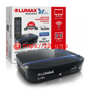 LUMAX DV1115HD Цифровой телевизионный приемник LUMAX DV1115HD Цифровой телевизионный приемник