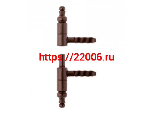 Петля Otlav (Отлав) ввертная CF605090BN09 опора D=9 (бронза) Петля Otlav (Отлав) ввертная CF605090BN09 опора D=9 (бронза)