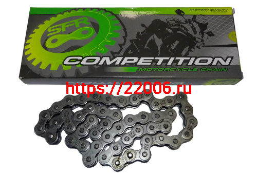 Цепь SFR (530H) SFR - 76 зв. приводная усиленая АТВ HAMMER (116205910013208) Цепь SFR (530H) SFR - 76 зв. приводная усиленая АТВ HAMMER (116205910013208)